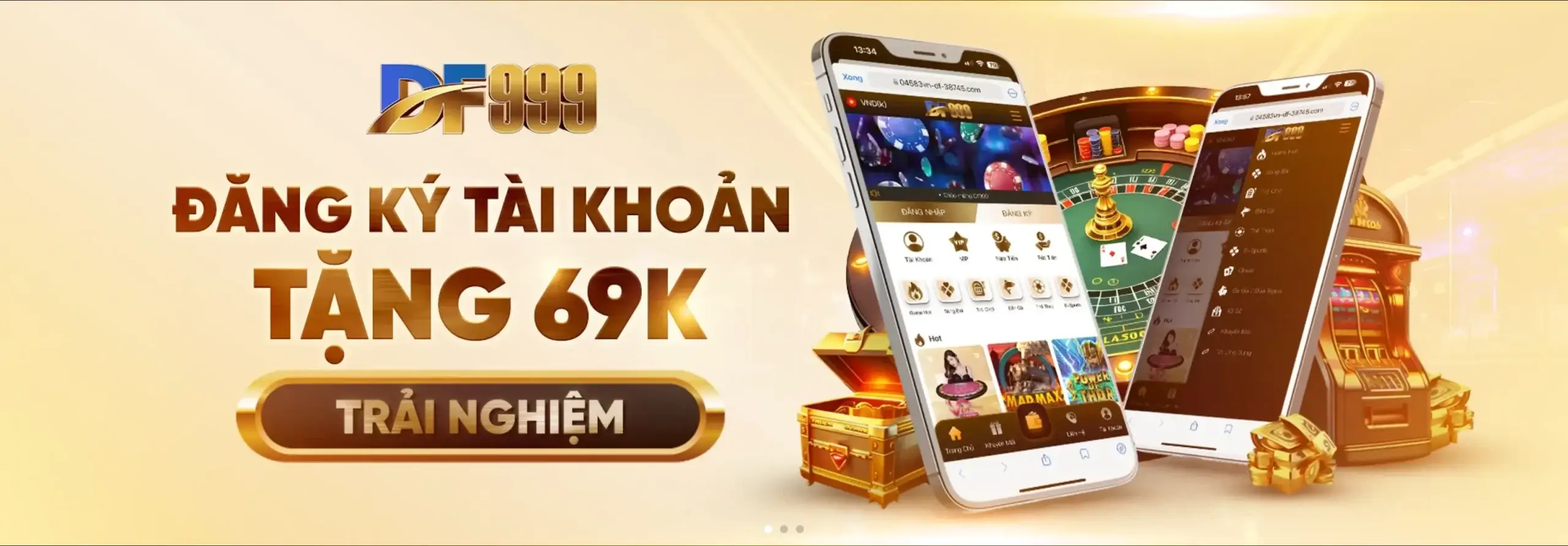 Đăng ký tài khoản tặng 69k tại nhà cái df9988 online